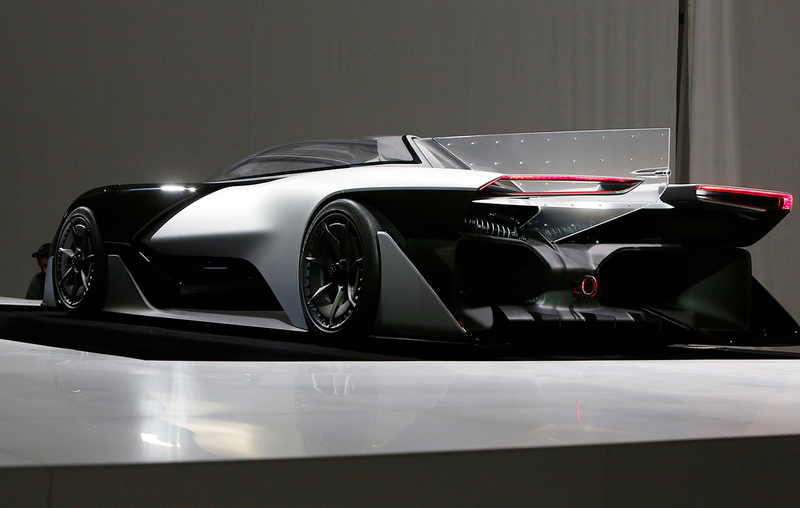 Illustration for article titled Faraday Future Says It Has A Real Car Too But You Haven't Seen It Yet